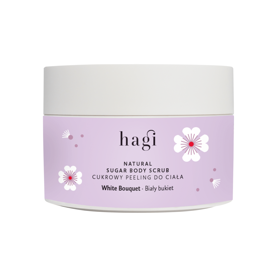 HAGI Peeling cukrowy Biały Bukiet 200g