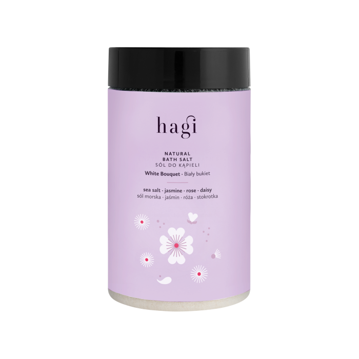 HAGI Naturalna sól do kąpieli Biały Bukiet 480g