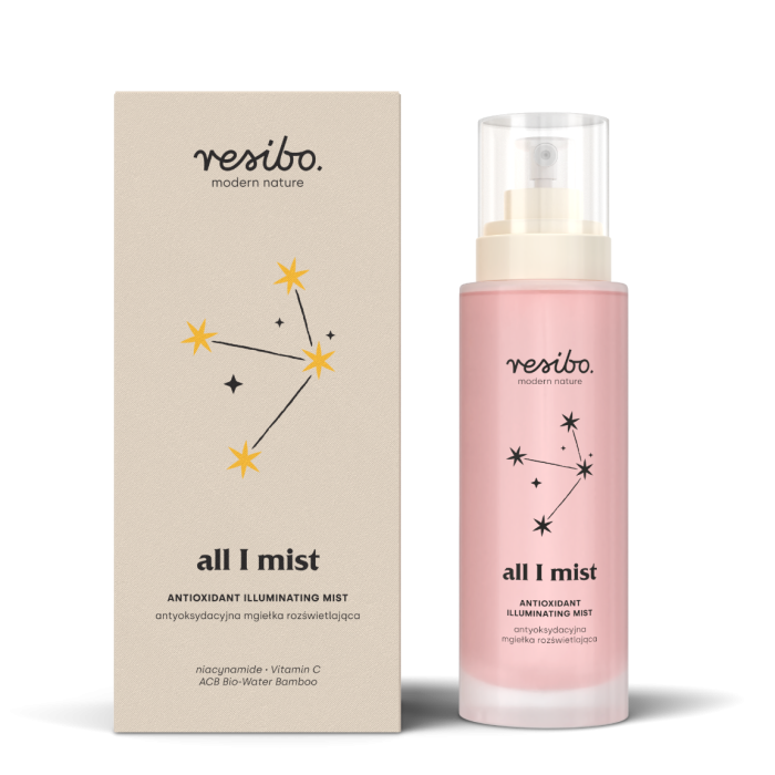 RESIBO ALL I MIST Antyoksydacyjna mgiełka rozświetlająca 100ml