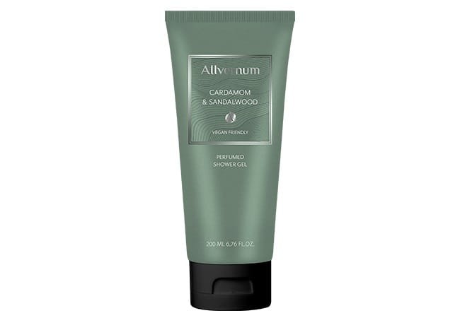 ALLVERNUM Perfumowany żel pod prysznic dla mężczyzn Cardamom &amp; Sandalwood 200 ml