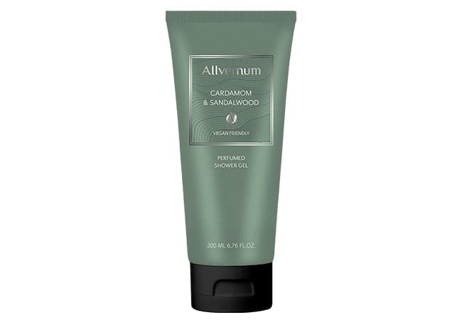 ALLVERNUM Perfumowany żel pod prysznic dla mężczyzn Cardamom &amp; Sandalwood 200 ml
