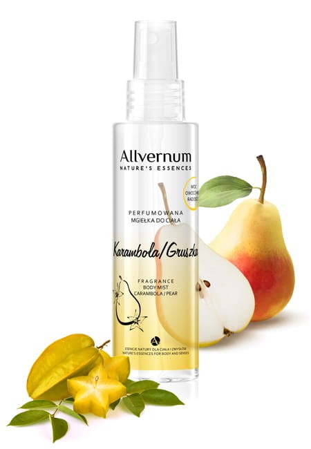 ALLVERNUM Perfumowana mgiełka do ciała Karambola/Gruszka 125 ml