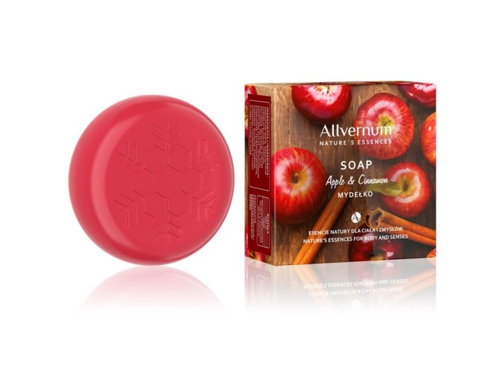 ALLVERNUM Mydełko Apple &amp; Cinnamon 100 g