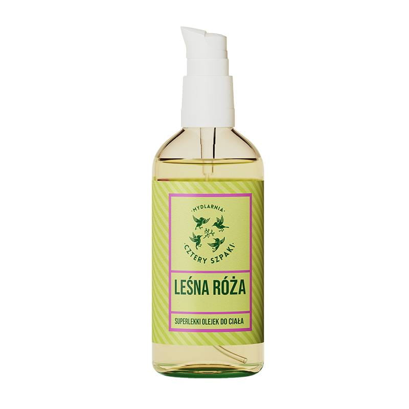 MYDLARNIA CZTERY SZPAKI Leśna Róża - superlekki olejek do ciała 100 ml