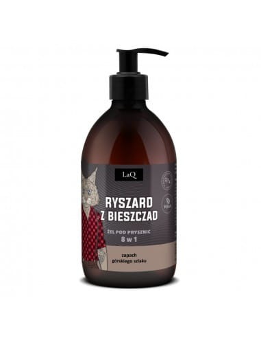 LAQ Żel pod prysznic 8 w 1 RYSZARD 500 ml