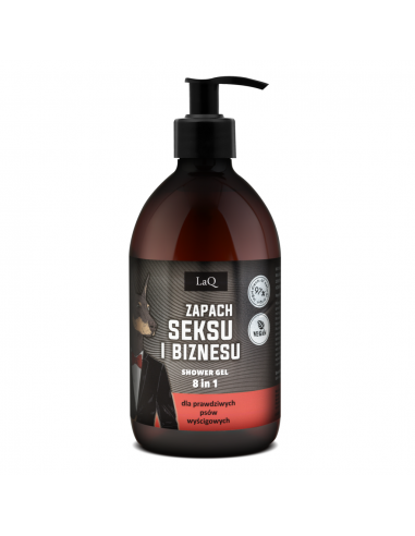 LAQ Żel pod prysznic 8w1 DOBERMAN 500 ml