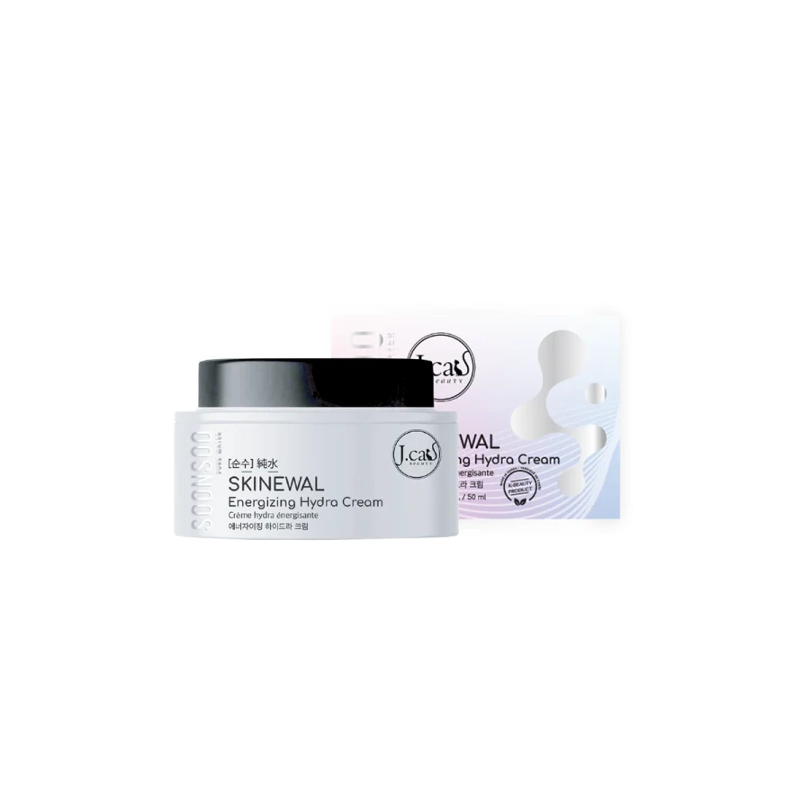 J.CAT BEAUTY Soonsoo Skinewal Energizing Hydra Cream - Krem nawilżający i energetyzujący 50 ml