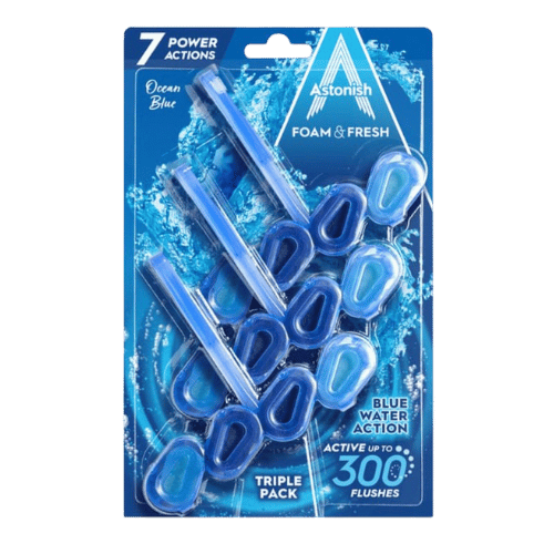ASTONISH Zawieszki do WC o zapachu morskim 3 szt