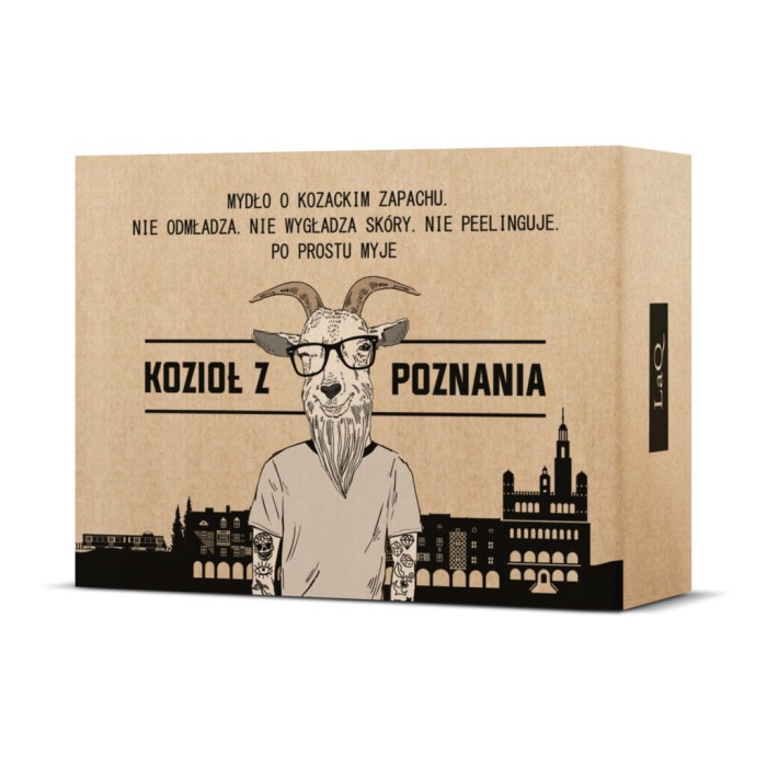 LAQ Mydło dla facetów w kostce KOZIOŁ