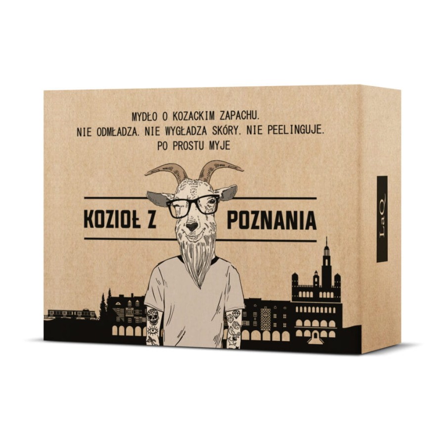 LAQ Mydło dla facetów w kostce KOZIOŁ