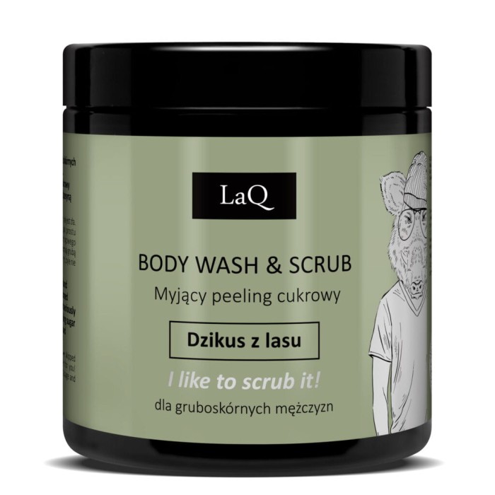 LAQ Peeling cukrowy myjący DZIKUS Z LASU