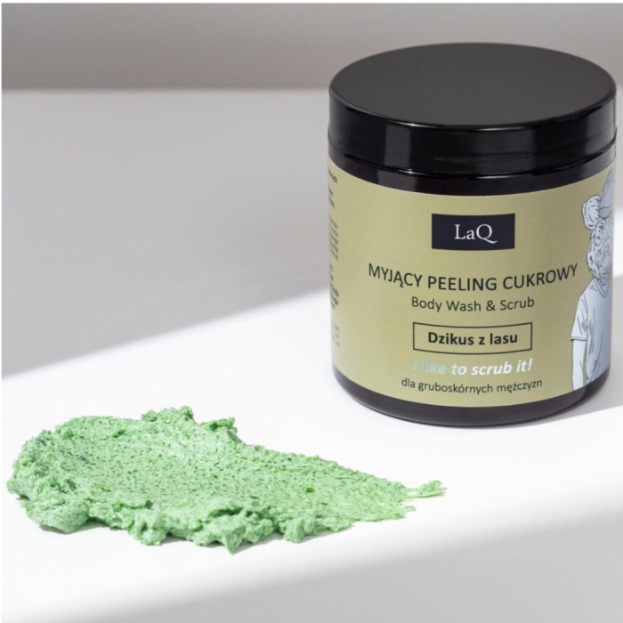LAQ Peeling cukrowy myjący DZIKUS Z LASU