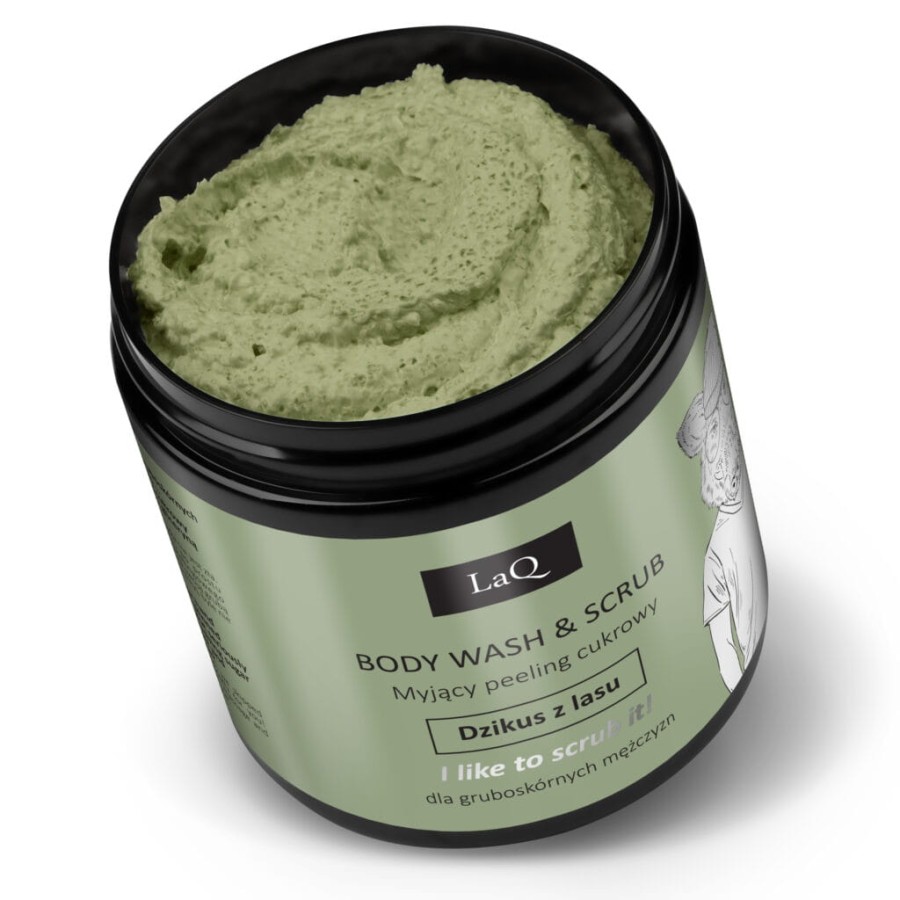 LAQ Peeling cukrowy myjący DZIKUS Z LASU