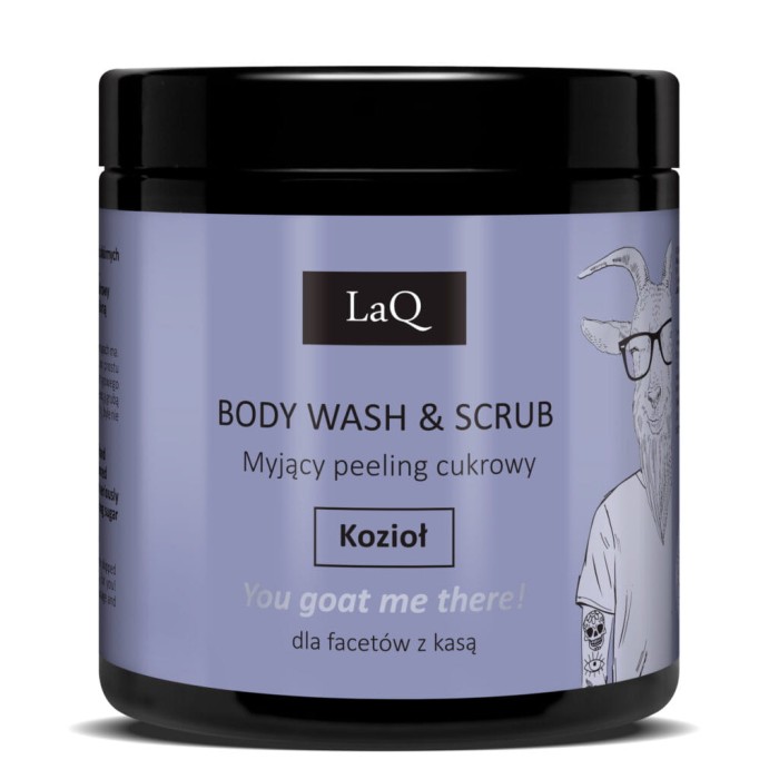 LAQ Peeling cukrowy myjący KOZIOŁ