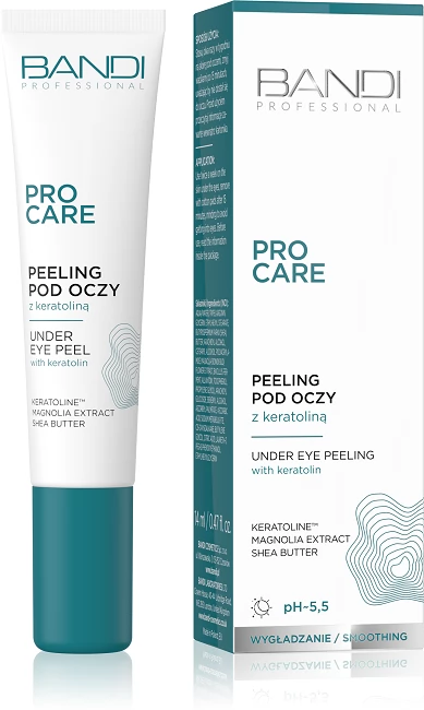 BANDI Peeling pod oczy z keratoliną 14 ml