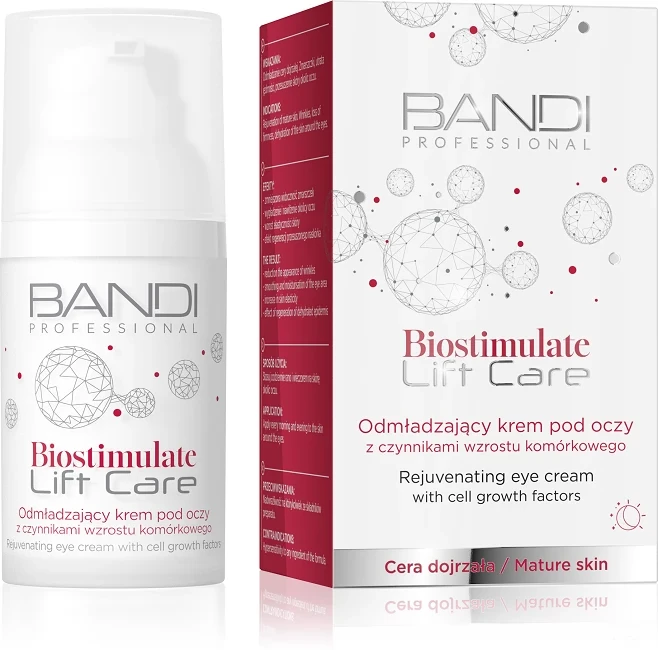 BANDI Odmładzający krem pod oczy z czynnikami wzrostu komórkowego 30 ml
