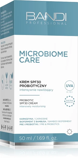 BANDI Krem SPF30 Probiotyczny intensywnie nawilżający 50 ml