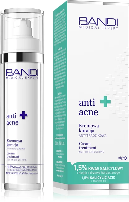 BANDI Kremowa kuracja antytrądzikowa 50 ml