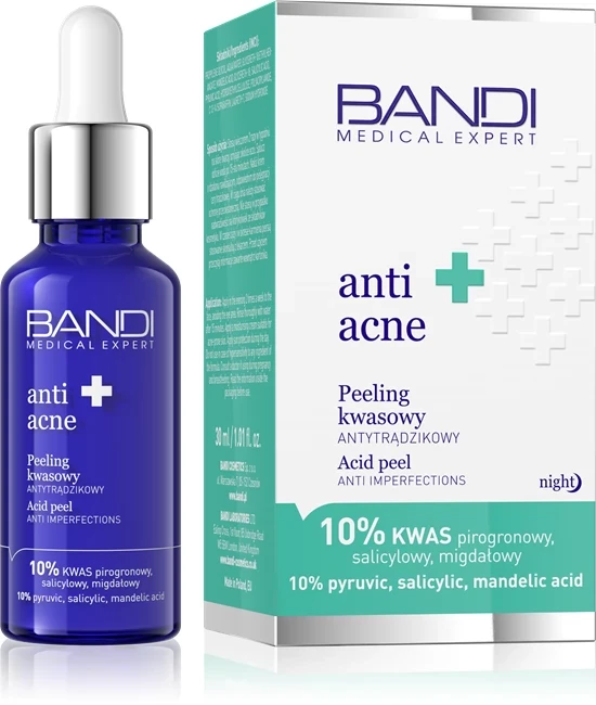BANDI Peeling kwasowy antytrądzikowy 30 ml