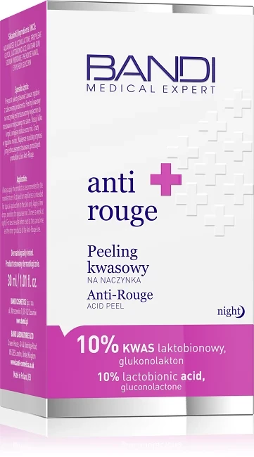 BANDI Peeling kwasowy na naczynka 30 ml