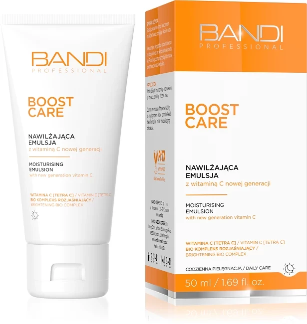 BANDI Nawilżająca emulsja z witaminą C nowej generacji 50 ml