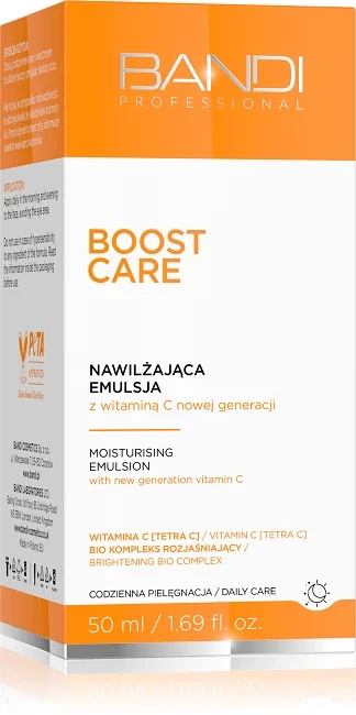 BANDI Nawilżająca emulsja z witaminą C nowej generacji 50 ml