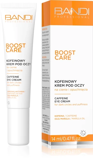 BANDI Kofeinowy krem pod oczy na cienie i opuchnięcia 14 ml