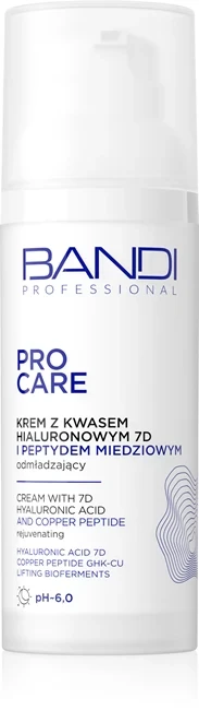 BANDI Krem z kwasem hialuronowym 7D i peptydem miedziowym 50 ml