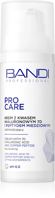 BANDI Krem z kwasem hialuronowym 7D i peptydem miedziowym 50 ml