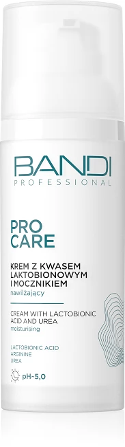 BANDI Krem z kwasem laktobionowym i mocznikiem nawilżający 50 ml