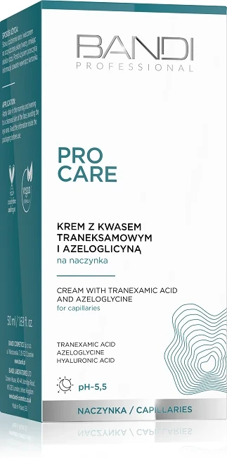 BANDI Krem z kwasem traneksamowym i azeloglicyną na naczynka 50 ml