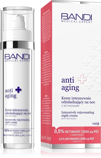BANDI Krem intensywnie odmładzający na noc z retinoidami 50 ml