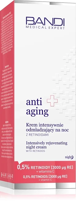 BANDI Krem intensywnie odmładzający na noc z retinoidami 50 ml