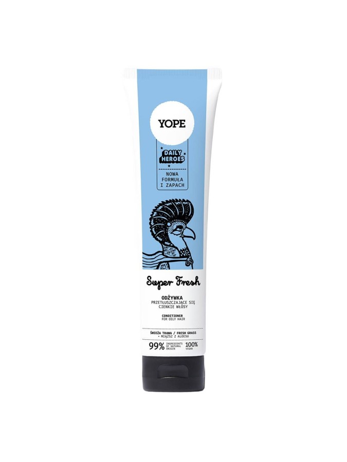YOPE Daily Heroes Fresh Odżywka świeża trawa 170 ml