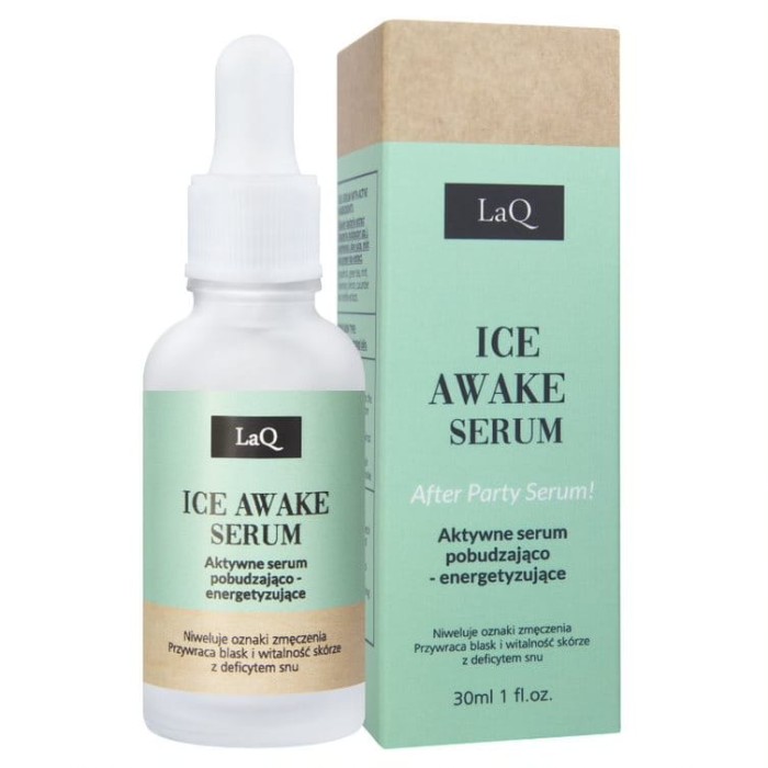 LAQ ICE AWAKE SERUM – No8 After Party Serum!