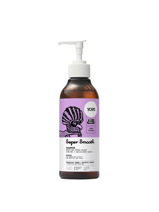 YOPE Daily Heroes Smooth Szampon orientalny ogród 300ml