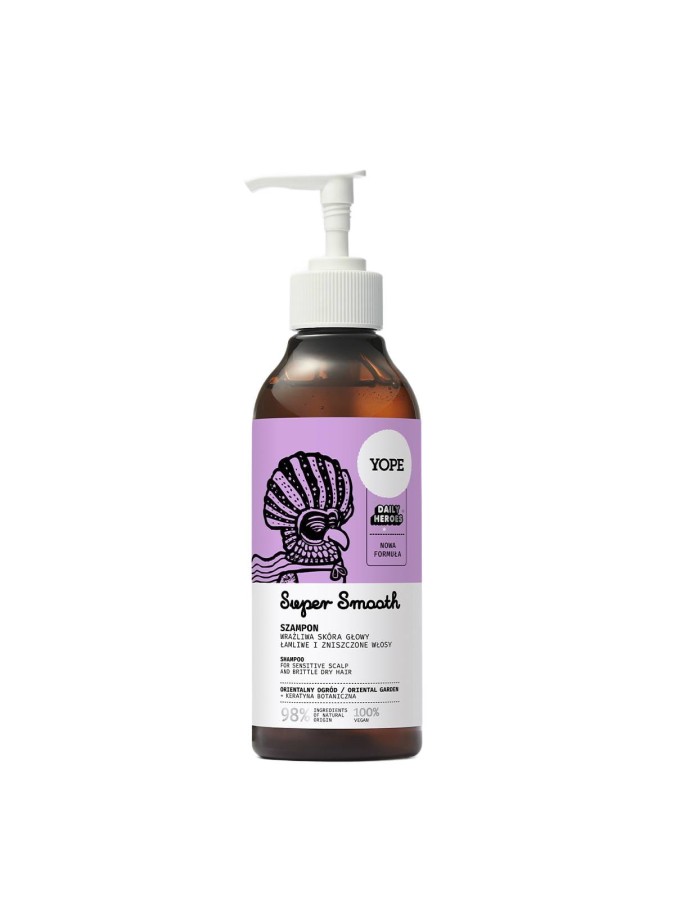 YOPE Daily Heroes Smooth Szampon orientalny ogród 300ml