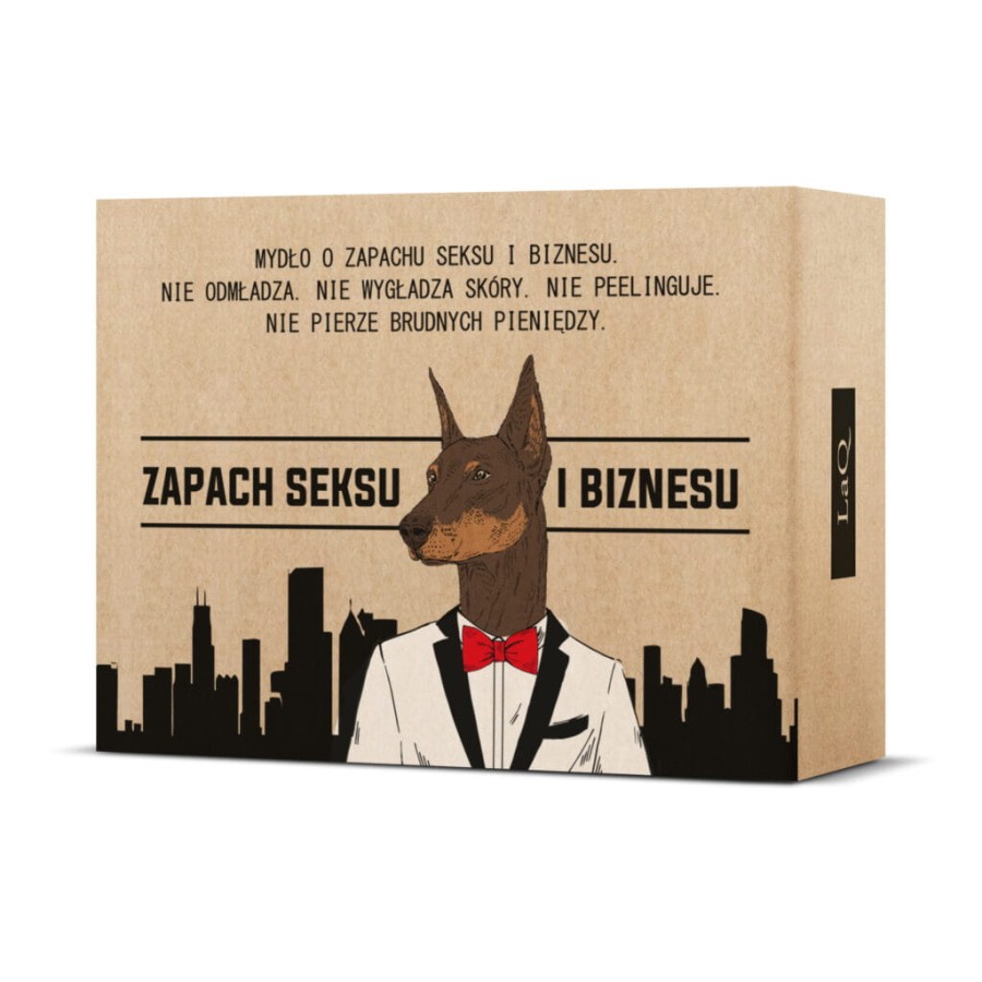 LAQ Mydło dla facetów w kostce SEKS I BIZNES