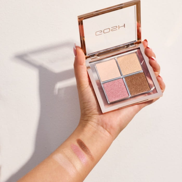 GOSH GLOW Paleta rozświetlaczy