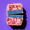 FIZI Baton w różowej polewie z białej czekolady “berry pie" 45 g