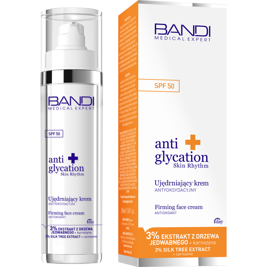 BANDI Medical Expert anti glycation skin rhythm Ujędrniający krem antyoksydacyjny 50 ml