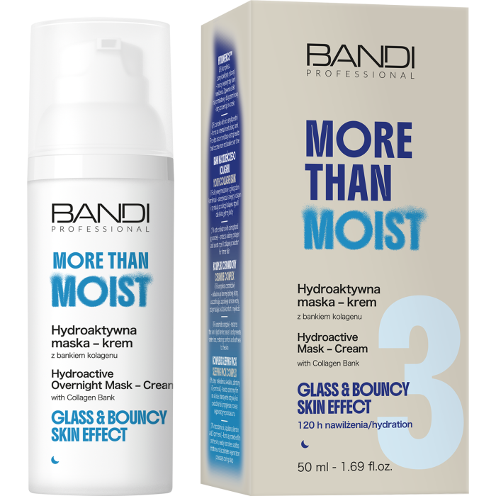 BANDI More than moist Hydroaktywna maska-krem z bankiem kolagenu 50 ml