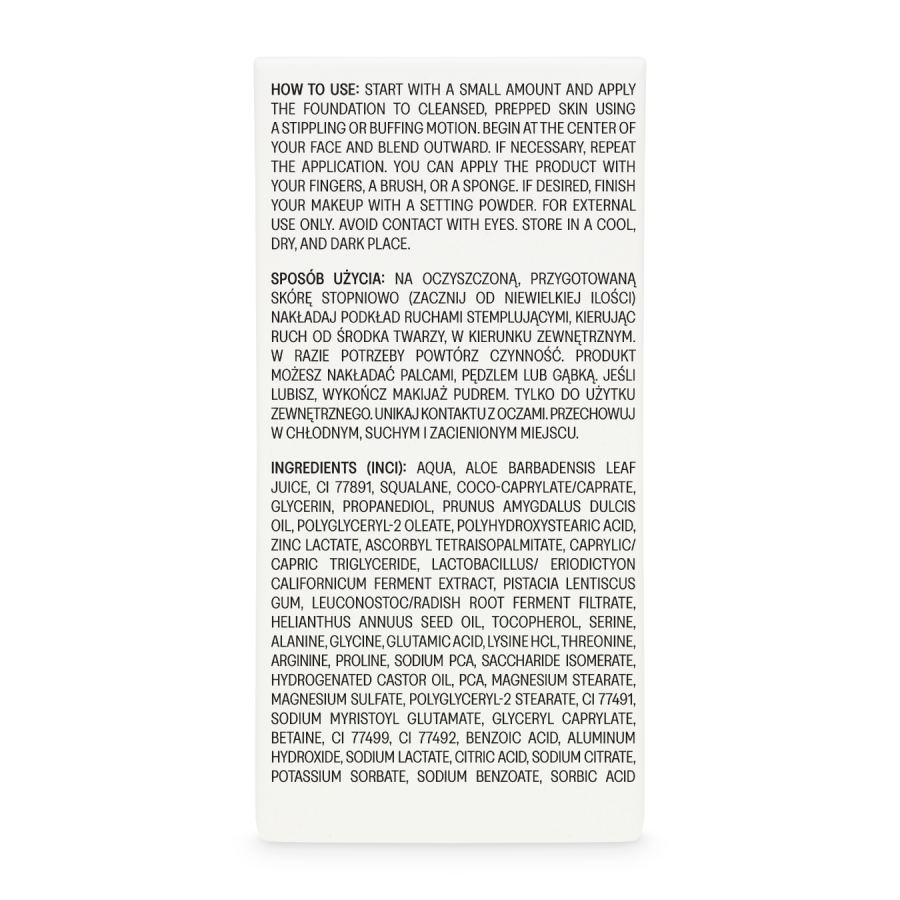 MINISTERSTWO Nawilżający podkład do twarzy 10 Rose Macaron 30ml