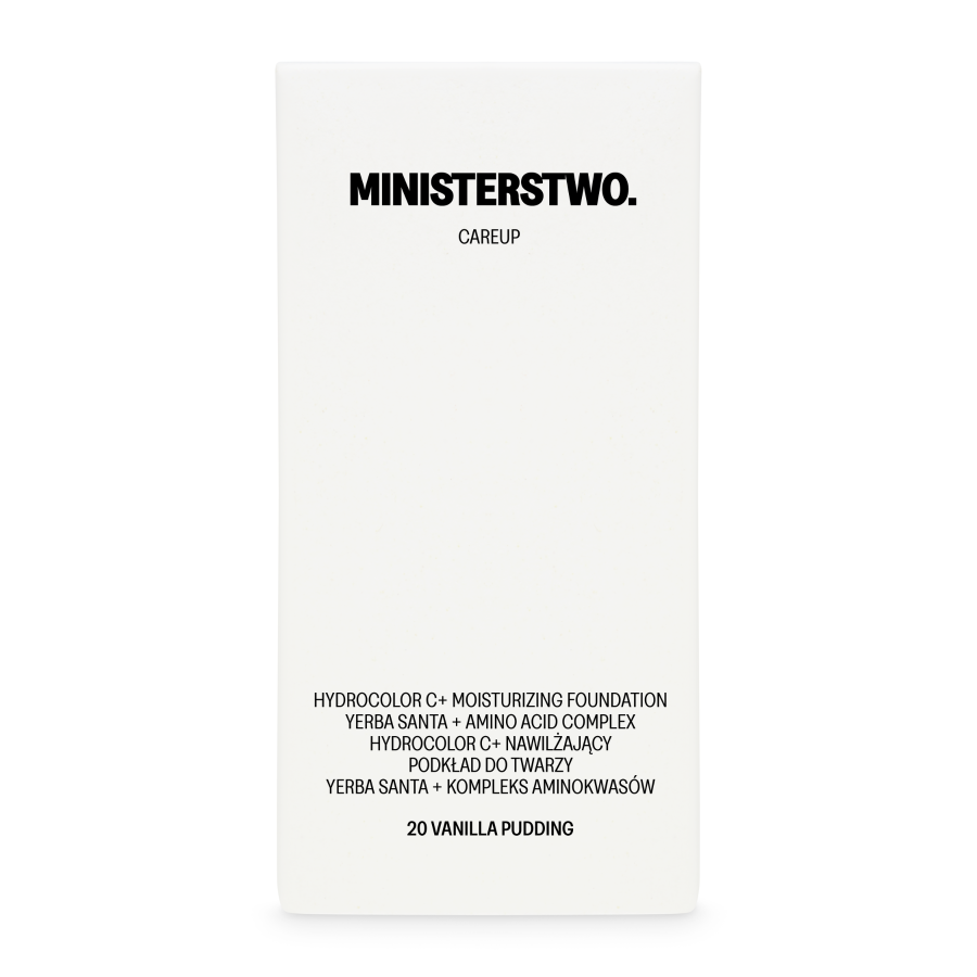 MINISTERSTWO Nawilżający podkład do twarzy 20 Vanilla Pudding 30ml
