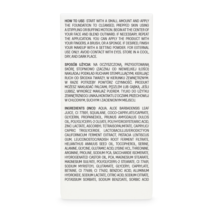 MINISTERSTWO Nawilżający podkład do twarzy 30 Sweet Cheesecake 30ml