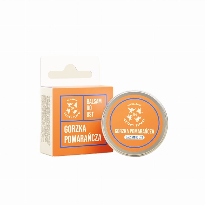 MYDLARNIA CZTERY SZPAKI Gorzka Pomarańcza balsam do ust 15 ml