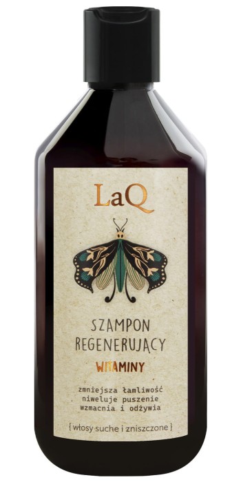 LAQ Szampon odżywczo - regenerujący z WITAMINAMI 300 ml