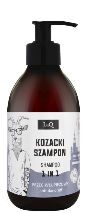 LAQ Szampon dla facetów 1 w 1 KOZIOŁ 300 ml