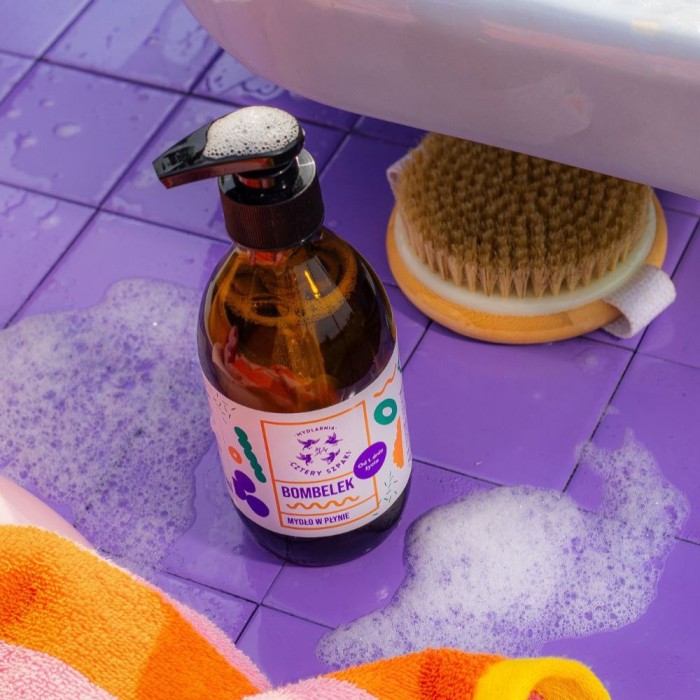 MYDLARNIA CZTERY SZPAKI Mydło w płynie Bombelek 300 ml