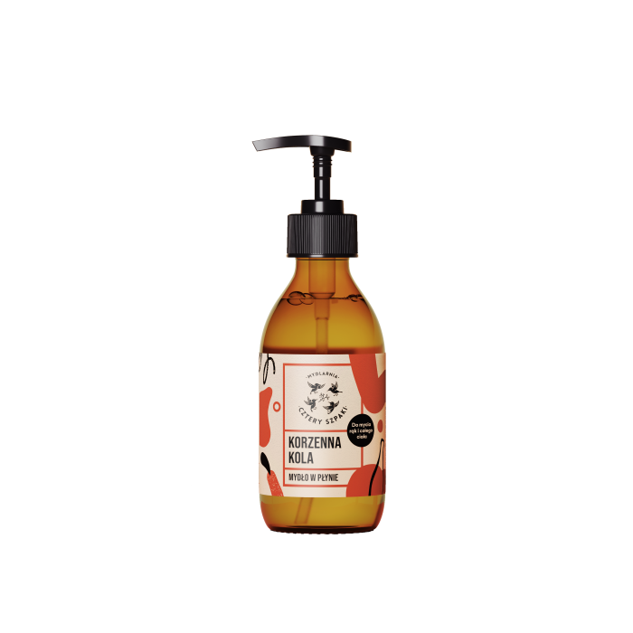 MYDLARNIA CZTERY SZPAKI Mydło w płynie Korzenna Kola 300 ml